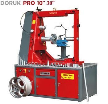 Pro Doruk 10''-30'' Tek Piston Elektro-Hidrolik Jant Düzeltme Makinası