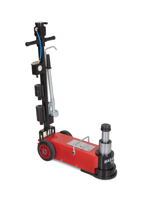 2 Kademeli Mobil 30-15 Ton Hidro Pnömatik Kriko