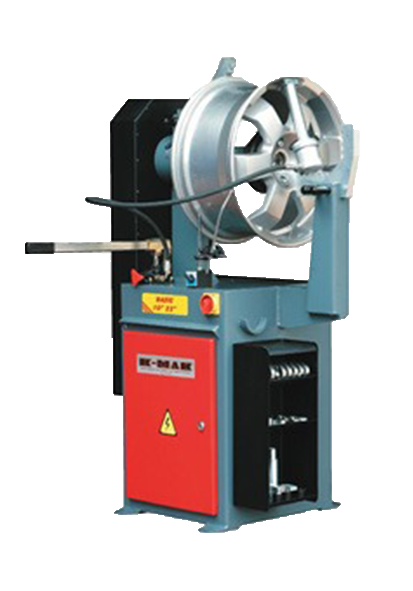 BASIC-B 10''-24'' Manuel El Pompalı Elektrikli Jant Düzeltme Makinası